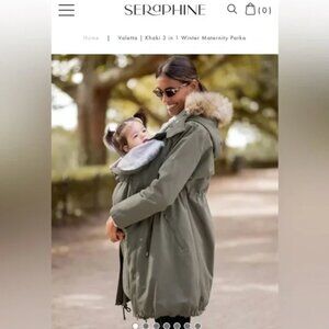 NWT SERAPHINE Valetta 3 in 1 Parka Coat